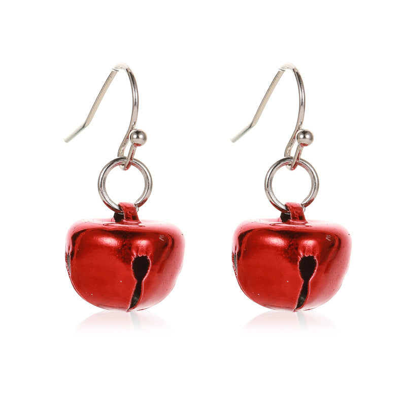 Wholesale New Christmas Colorful Bell Necklace Bracelet Earrings Christmas Ornaments